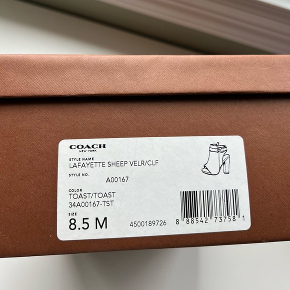 COACH LAFAYETTE SHEEP VELR/CLF - Picture 5 of 5